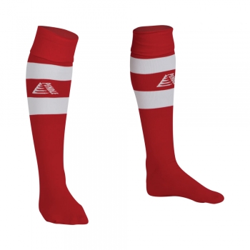 School Socks - Red/White